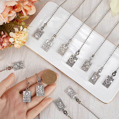 Tibetan Style Alloy Ceiling Fan Pull Chain Extenders AJEW-AB00125-1