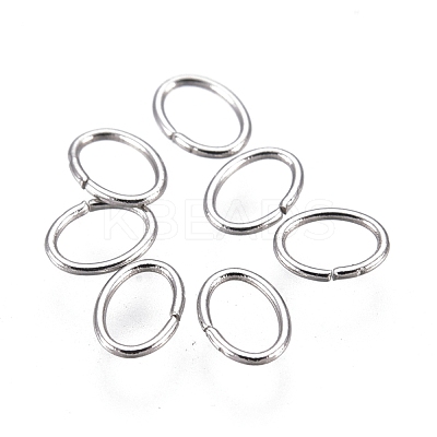 Tarnish Resistant 304 Stainless Steel Open Jump Rings STAS-F250-11P-B-1