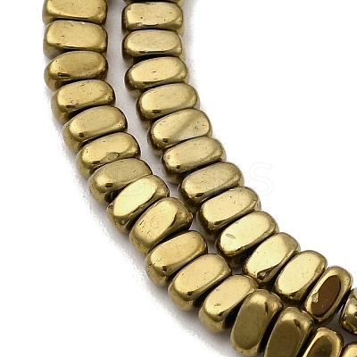 Electroplated Synthetic Non-magnetic Hematite Beads Strands G-H327-F01-01-1