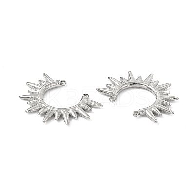 Non-Tarnish 304 Stainless Steel Connector Charms STAS-G301-01P-1