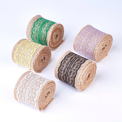 Burlap Ribbon OCOR-WH0006-01-1