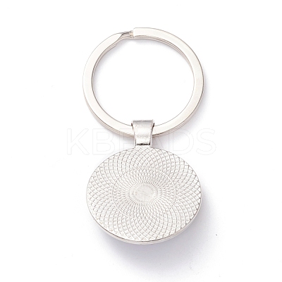 Pride Style Glass Keychain KEYC-F033-01D-1