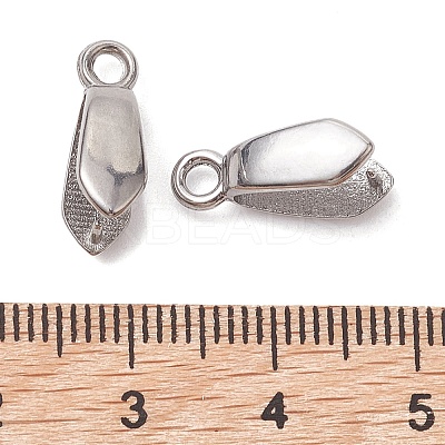 Non-Tarnish 304 Stainless Steel Ice Pick Pinch Bails STAS-K277-04C-P-1