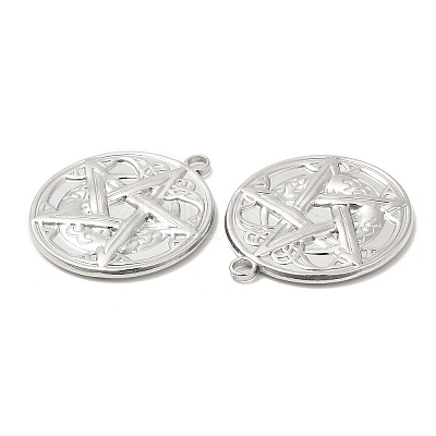 Non-Tarnish 304 Stainless Steel Pendants STAS-Z041-41P-1