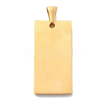 Christmas Ion Plating(IP) 304 Stainless Steel Pendants STAS-Z098-39G-1