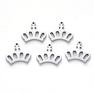 Tarnish Resistant 304 Stainless Steel Charms X-STAS-N092-85-1