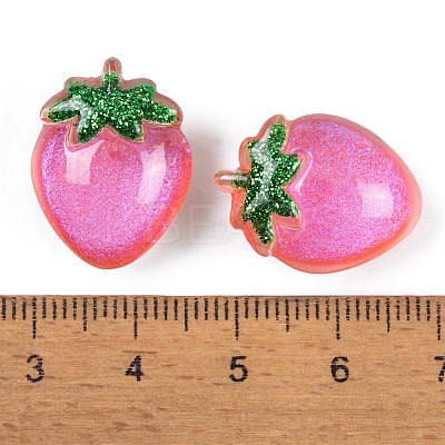 Transparent Epoxy Resin Fruit Decoden Cabochons CRES-P035-05A-1