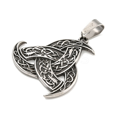 316 Surgical Stainless Steel Pendants STAS-E212-138AS-1