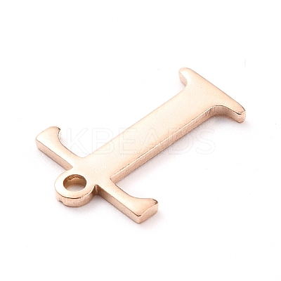 PVD Vacuum Plating  304 Stainless Steel Charms STAS-H112-T-RG-1
