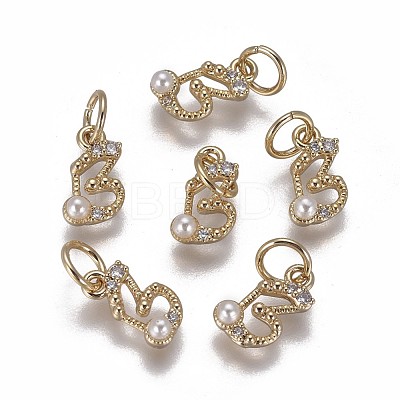Brass Charms KK-L179-08B-G-1