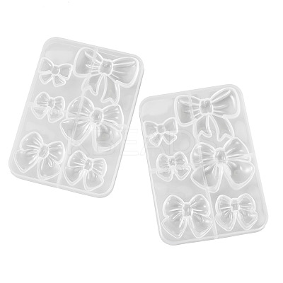 2Pcs Bowknot Silicone Molds SIL-TA0003-34-1