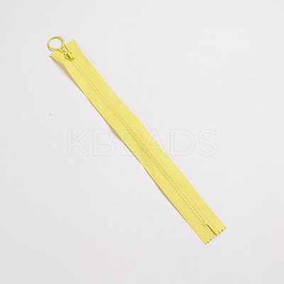 Resin Close End Zippers LS-FIND-WH0052-44D-1