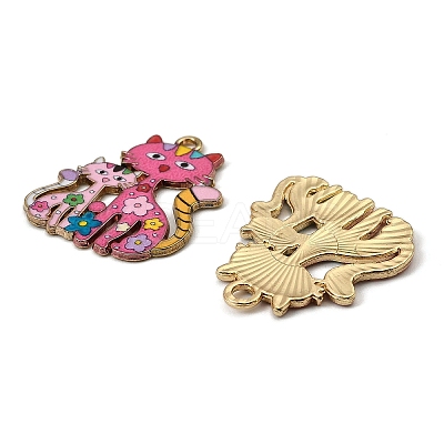 Alloy Enamel Pendants X-FIND-I064-03G-03-1