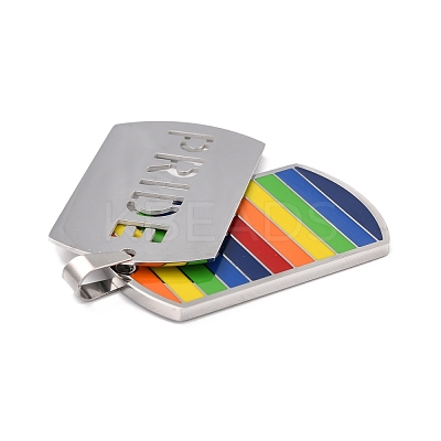 Rainbow Pride Necklace STAS-M292-01P-1