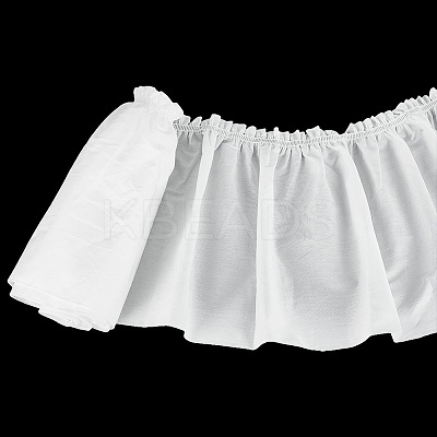 Cotton Pleated Lace Trim Ribbon OCOR-FG0002-63C-02-1