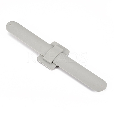 Magnetic Silicone Wrist Strap Bracelet BJEW-WH0009-09A-1