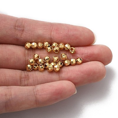 Brass Spacer Beads KK-O133-013C-G-1