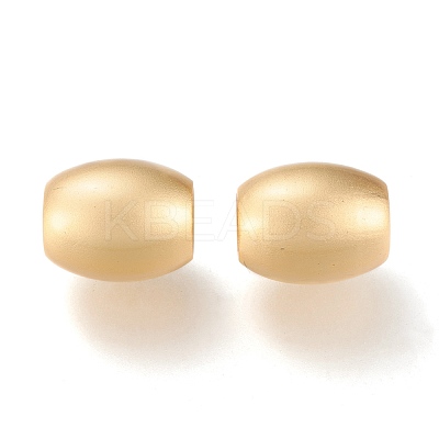 Matte Brass European Style Beads OPDL-H100-05MG-1