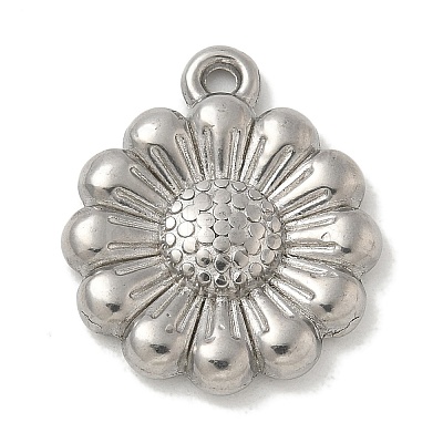 Anti-Tarnish 304 Stainless Steel Pendants STAS-Q334-25P-1