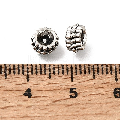 Tibetan Style Alloy Beads AL-CBA3B63-10AS-1