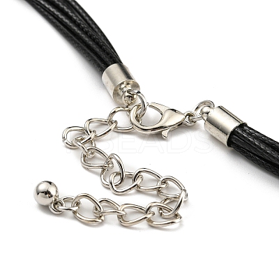 Alloy Pendant Necklaces NJEW-K261-09C-SA-1