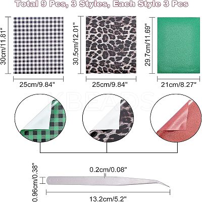 Heat Transfer Vinyl Patches DIY-NB0004-83-1