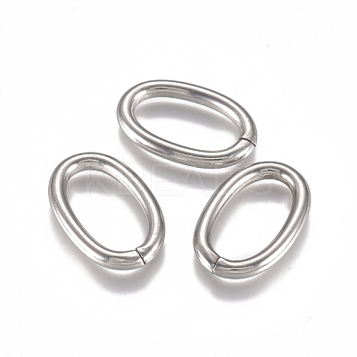 Tarnish Resistant 304 Stainless Steel Open Jump Rings STAS-L234-144I-1