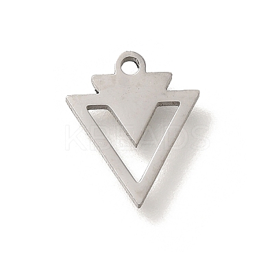 304 Stainless Steel Charms STAS-S144-01P-F-1