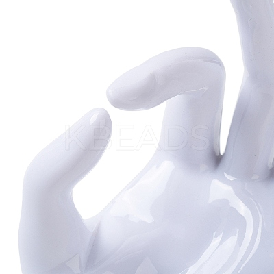 Plastic OK Hand Rings Display Stands ODIS-Q041-01C-1