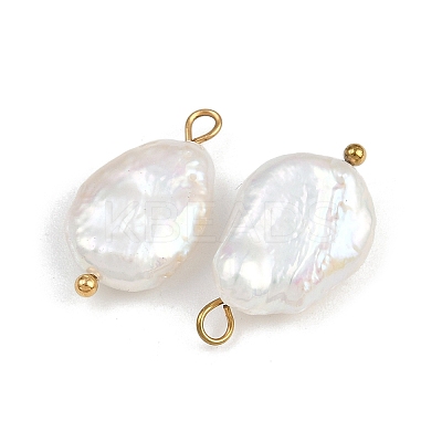 Natural Freshwater Pearl Keshi Pearl Pendants STAS-D378-06B-G-1