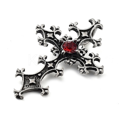 Tibetan Style Alloy Pendants TIBE-L012-004AS-1