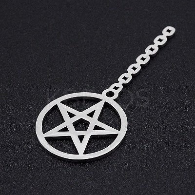Non-Tarnish 201 Stainless Steel Pendants LS-STAS-S105-LA228-1