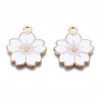 Alloy Enamel Pendants X-ENAM-S121-115-1