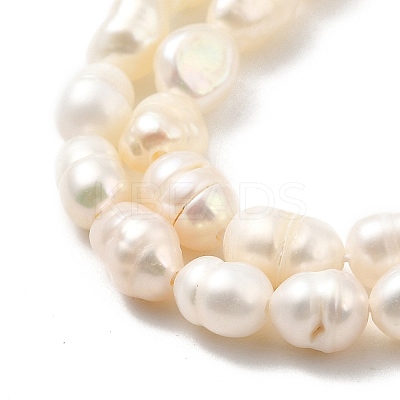 Natural Cultured Freshwater Pearl Beads Strands PEAR-I007-01P-03A-1