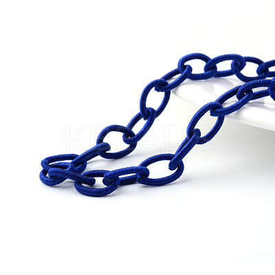 Handmade Nylon Cable Chains Loop NWIR-R034-08-1
