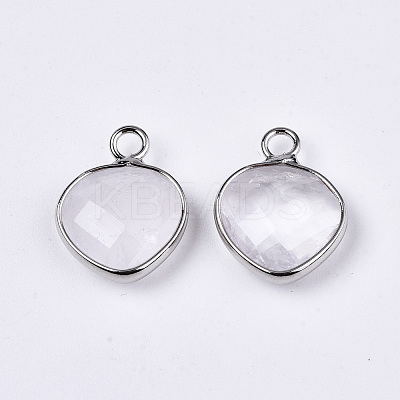 Natural Quartz Crystal Pendants G-N326-80-1