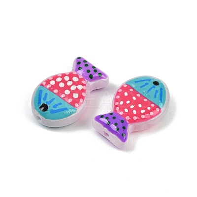 Baking Paint Glass Beads LAMP-F036-02H-1