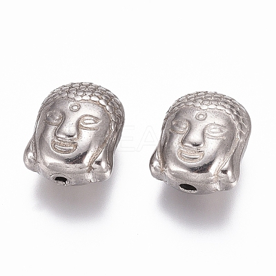 Non-Tarnish 304 Stainless Steel Beads STAS-G218-18P-1