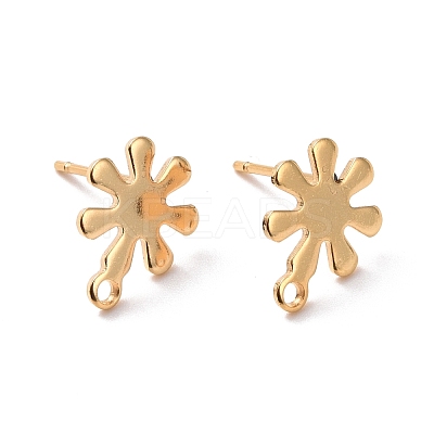 201 Stainless Steel Stud Earring Findings STAS-K241-06G-1