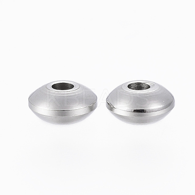 Tarnish Resistant 201 Stainless Steel Spacer Beads STAS-H410-12P-B-1