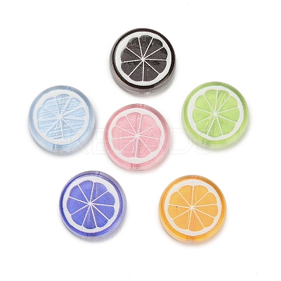 Printed Transparent Acrylic Beads AC-CBA6BCC-01-1