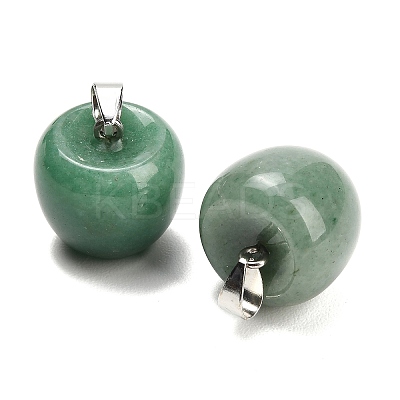 Natural Green Aventurine Pendants GG-K002-15I-1