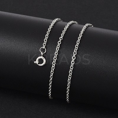 316 Surgical Stainless Steel Cable Chain Necklaces NJEW-JN01047-03-1