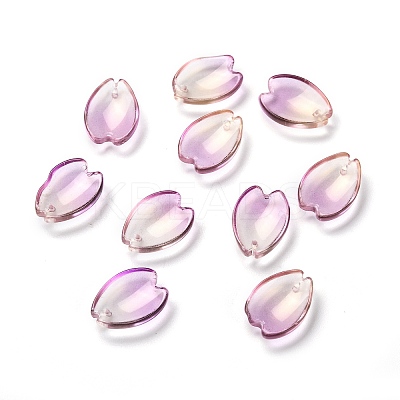 Transparent Glass Pendants X-GLAA-B003-03-1
