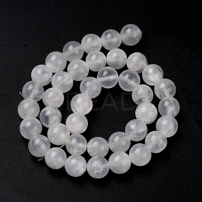 Natural Green Jade Beads Strands G-Q162-A01-C01-05-1