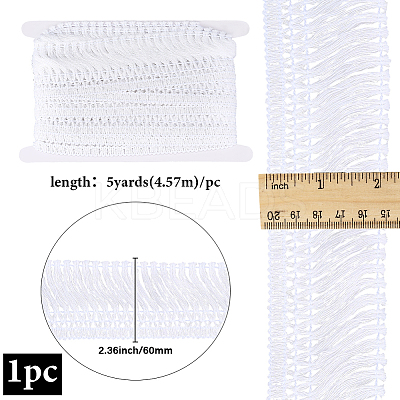 Cotton Lace Fringes Tassel Trimmings OCOR-GF0005-07B-03-1