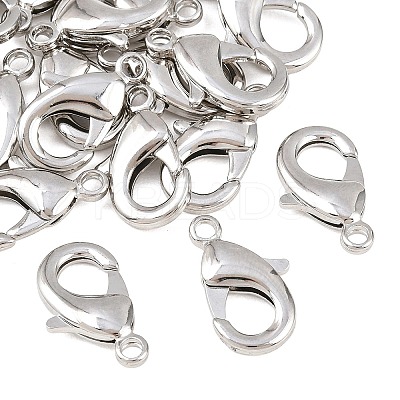 SHEGRACE Brass Lobster Claw Clasps XGRPCP300-268P-1