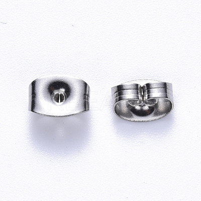 Non-Tarnish 316 Stainless Steel Ear Nuts STAS-S113-001-01-1