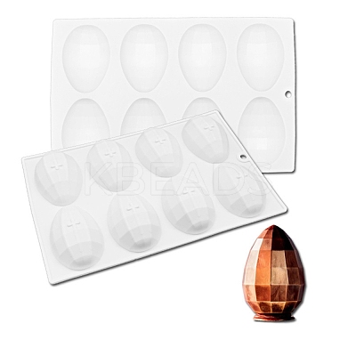 DIY Half Easter Surprise Eggs Food Grade Silicone Molds DIY-E060-03C-1