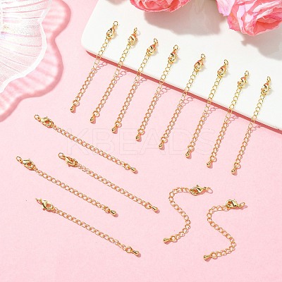 SHEGRACE Brass Curb Chain Extender XGR0146G-163G-1